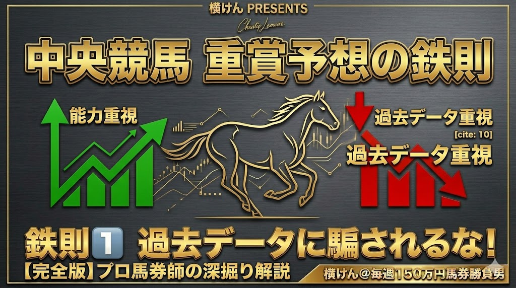 重賞の過去１０年とか過去２０年は気にしすぎなくて良い